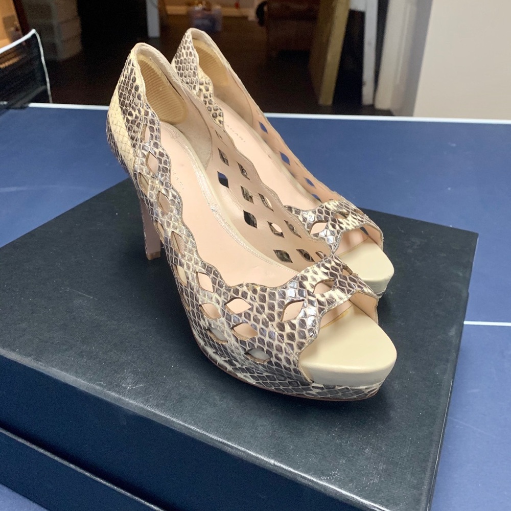 Snake Skin heels